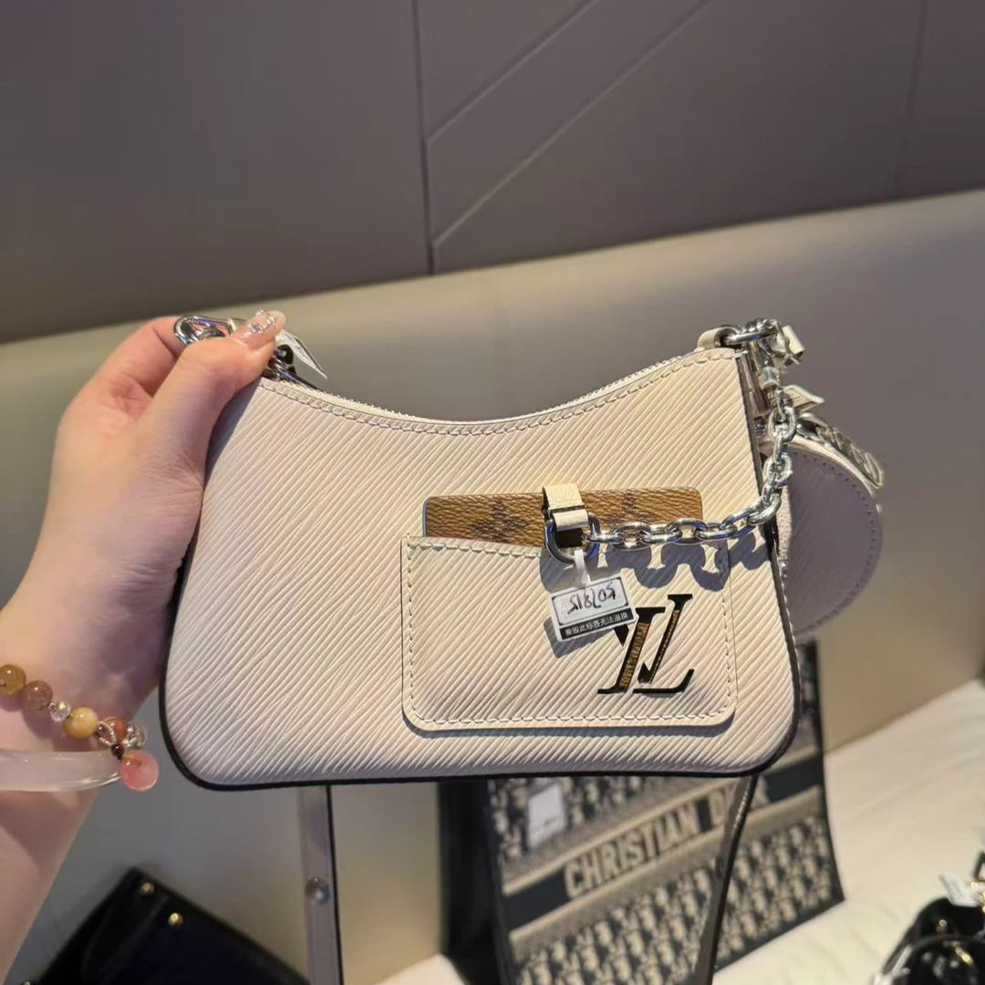 99新 LouisVuitton/路易威登 Marelle白色小号/亲妈寄卖/507915