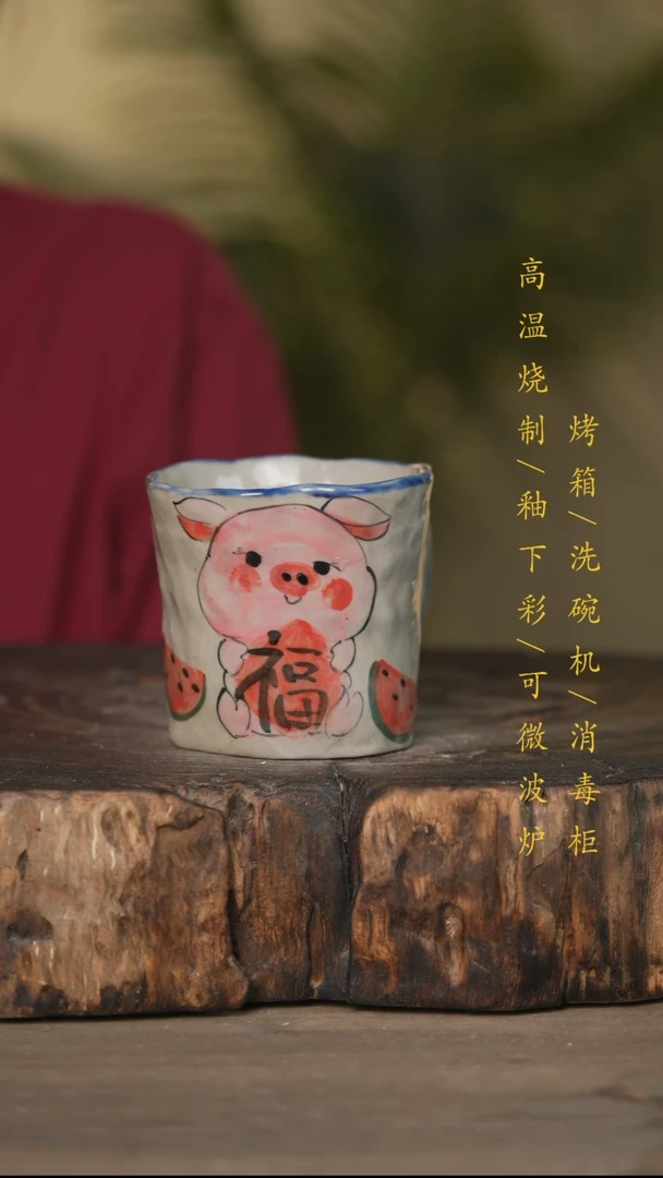 碗景德镇高温釉下彩可微波烤箱洗碗机