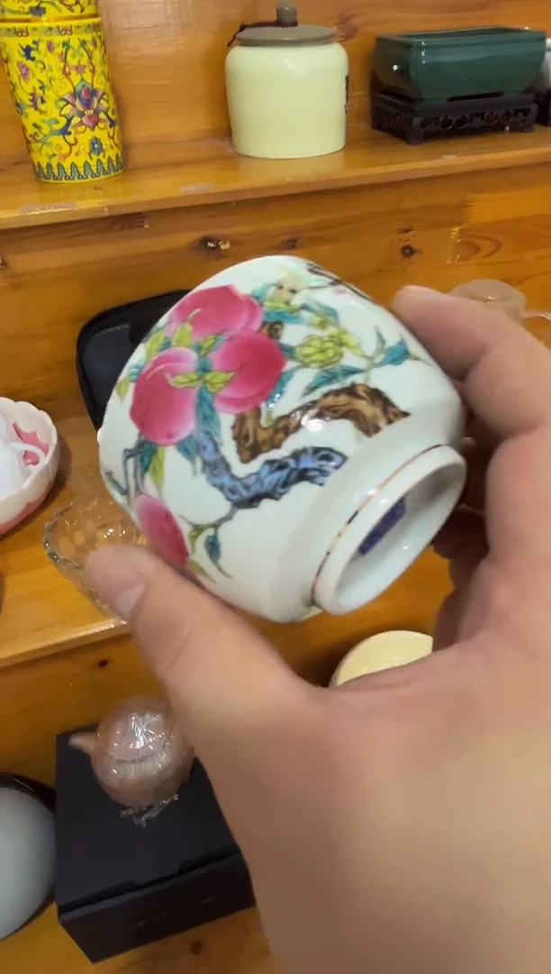 陶瓷茶具摆件旅行套组