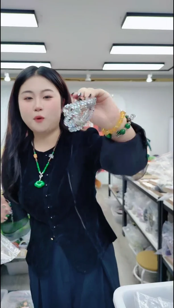 【闪购商品】海蓝宝石颈饰合金0935海蓝宝手串