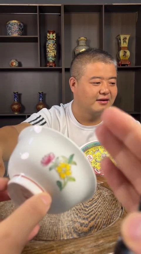 摆件景德镇陶瓷青花摆件9