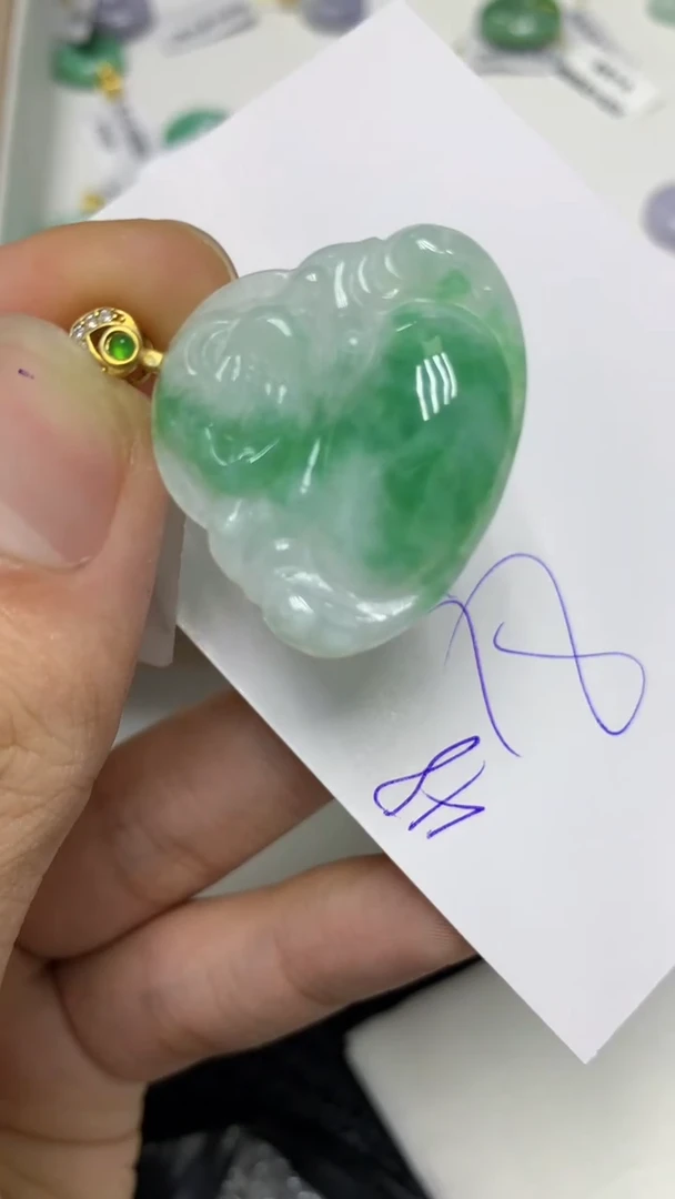 颈饰未镶嵌翡翠缅甸A货翡翠