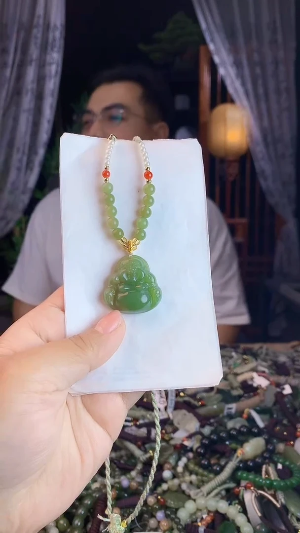 和田玉未镶嵌挂件多样性发货拍一发一