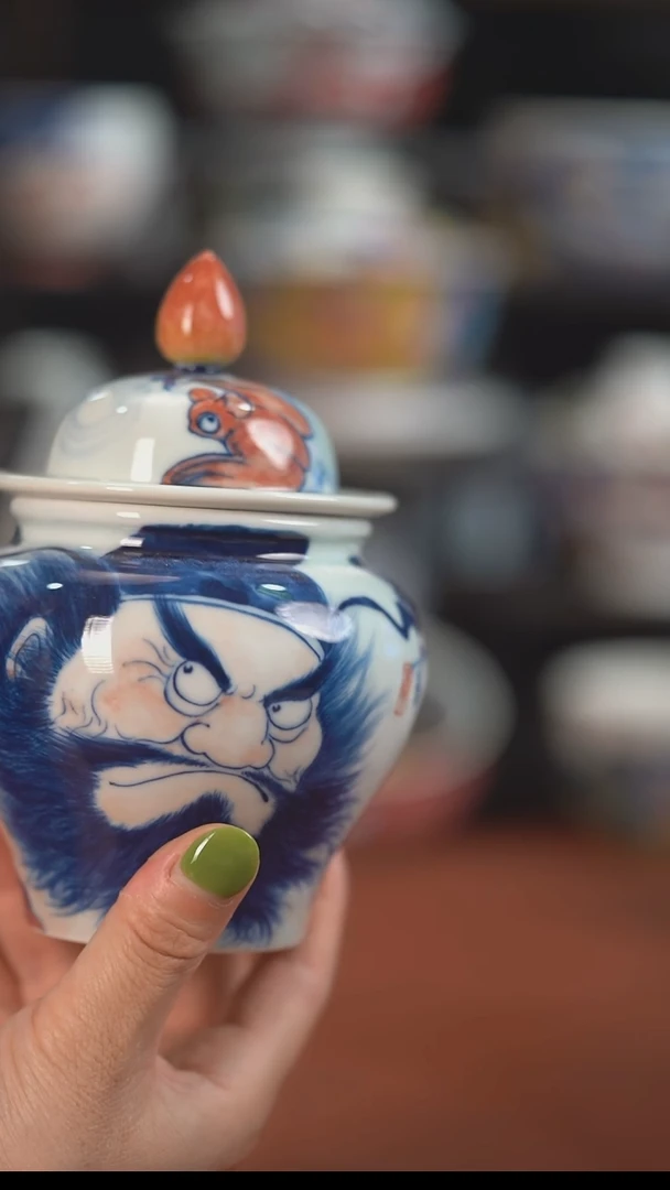 老师作品  茶叶罐（福利）