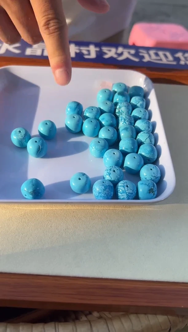 水晶手链未镶嵌天然菱镁矿桶珠多样性发一