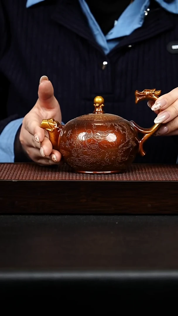 茶壶紫砂提梁壶