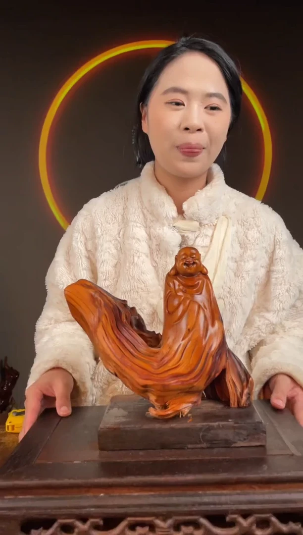 柏木（崖柏）手工摆件,先抢先得! 编号:185