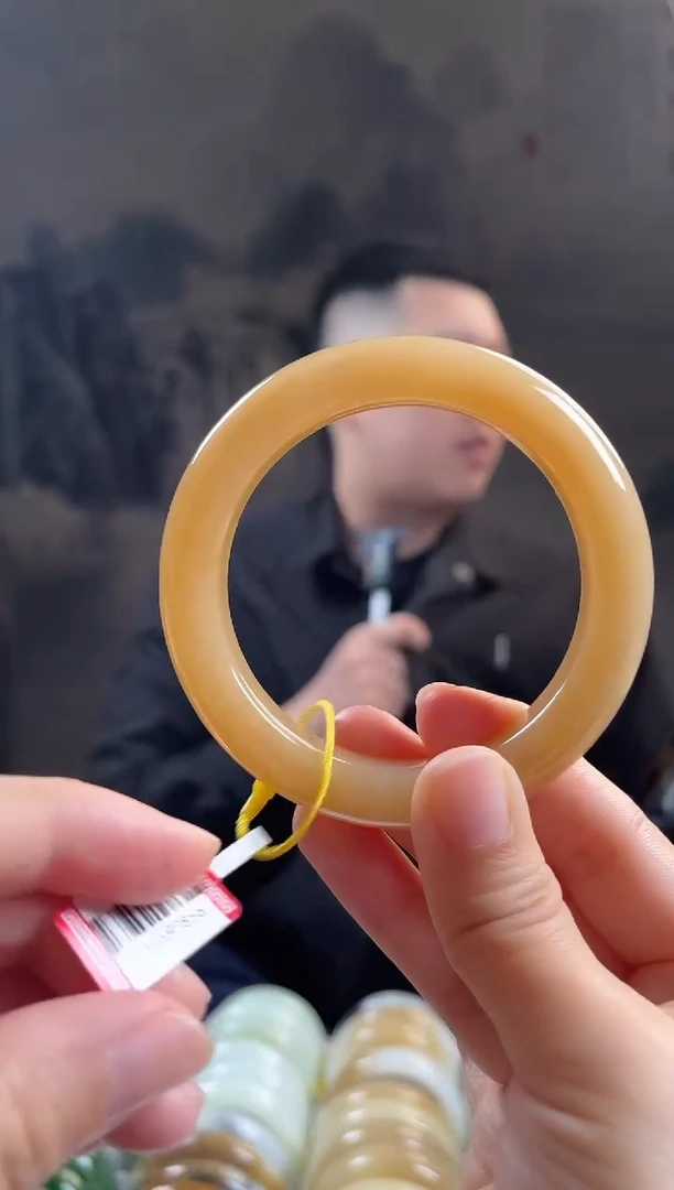 未镶嵌手镯和田玉58圈口0856