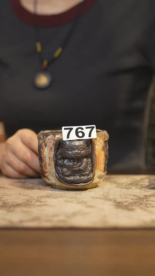 陶瓷茶器茶具主人杯767