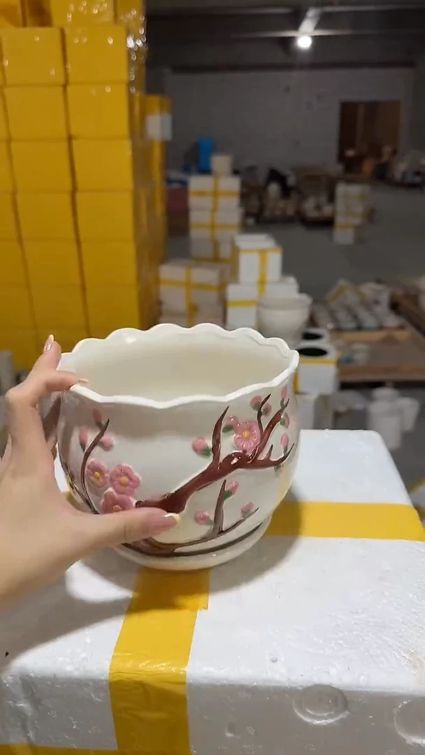 高温陶瓷花盆+A1