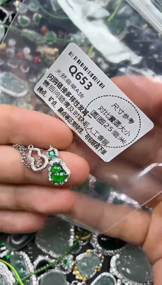 颈饰未镶嵌翡翠Q653项链