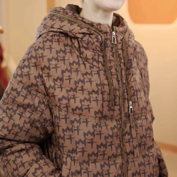 X9499【出口】2025冬季新款高端专柜鸭绒羽绒服外套