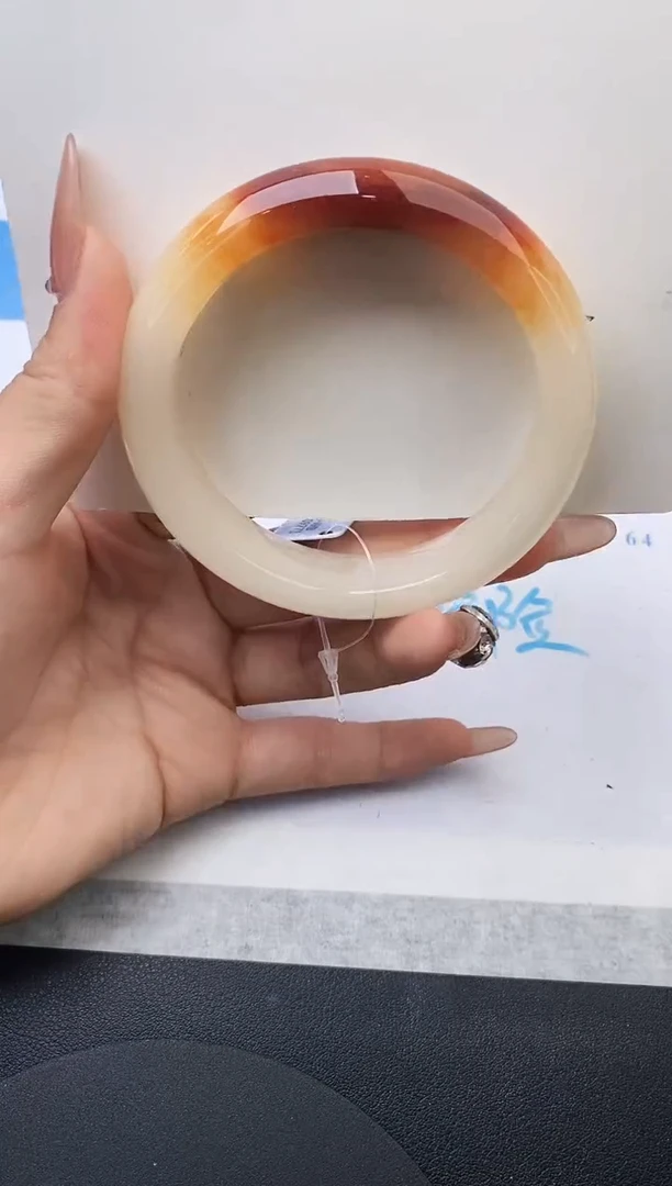 未镶嵌手镯石英质玉w242-HHB58+