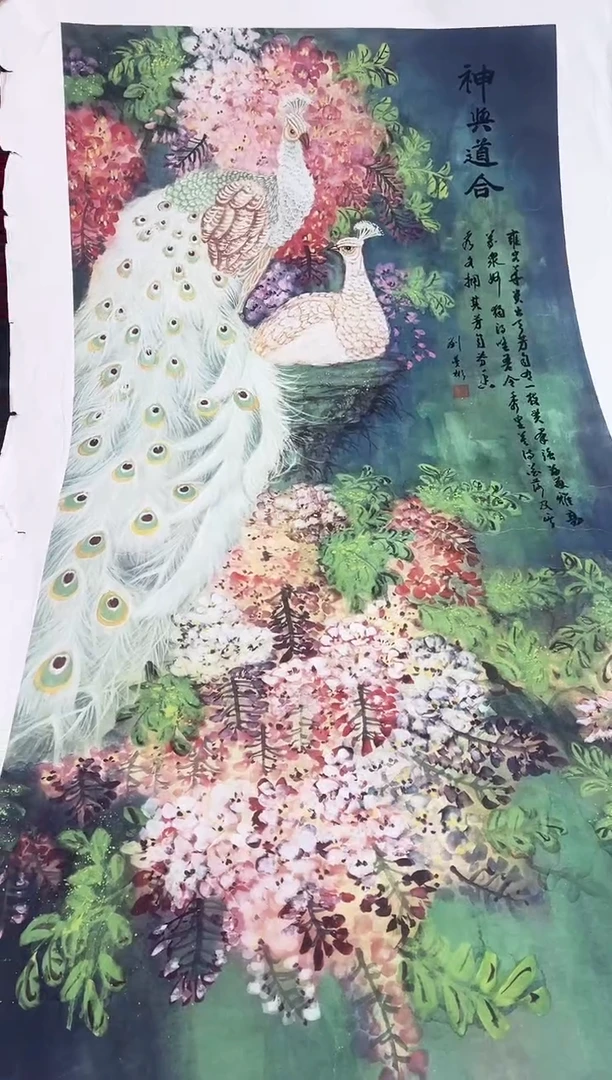 国画九霄甄选国画作品zhb027