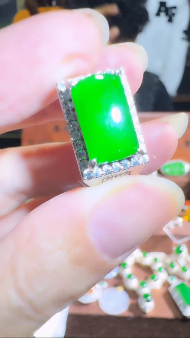 未镶嵌戒指翡翠0349720325多样性发货