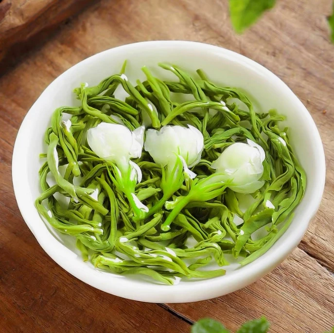 CS特级浓香茉莉花茶飘雪毛峰毛尖耐泡实惠花草茶叶-支持试喝