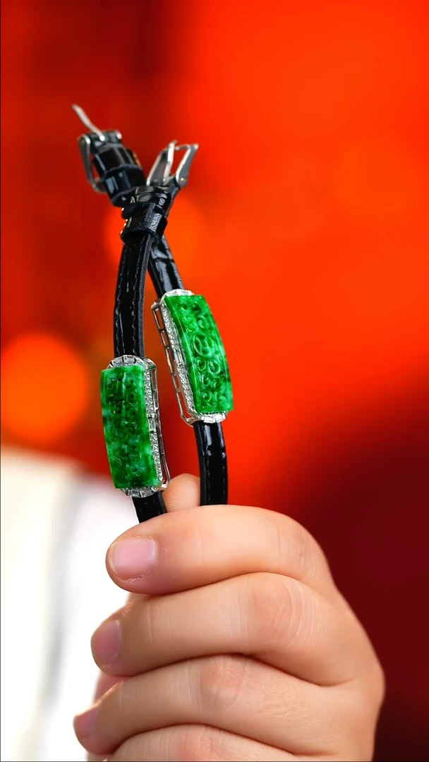 银S925镶嵌手链翡翠新款（多样性发一）