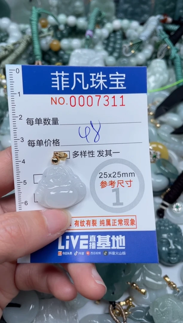 【闪购商品】翡翠颈饰未镶嵌00..7311