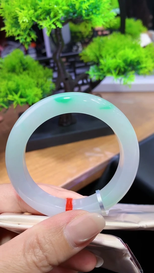 未镶嵌手镯翡翠k365天然A货缅甸翡翠52.6总价9万定金2万