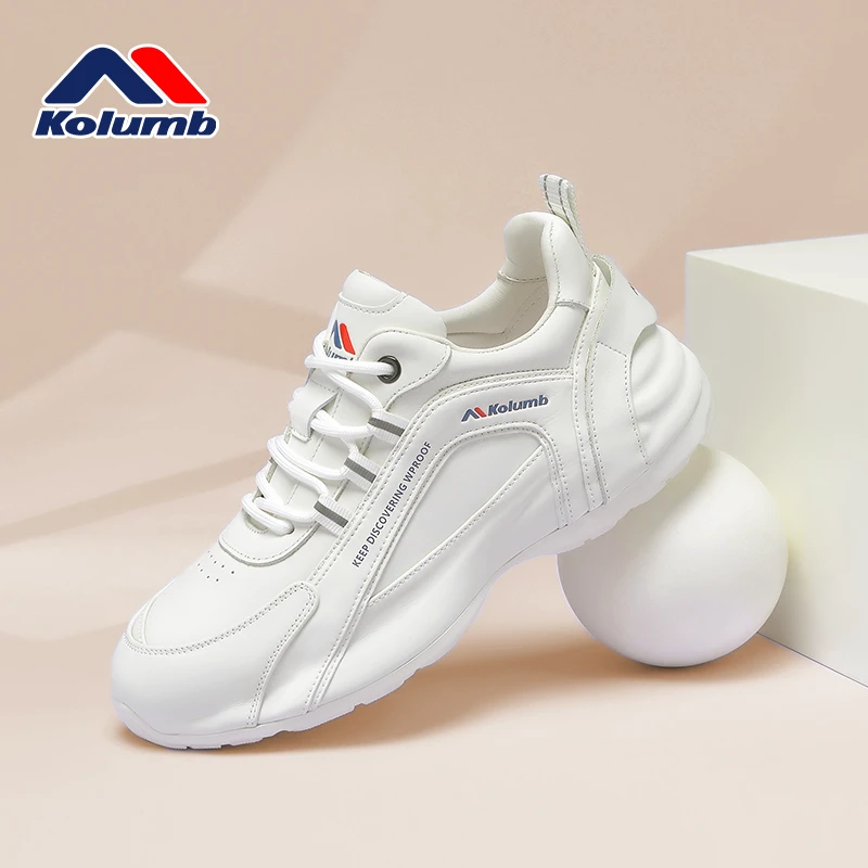kolumb哥仑步鞋子女潮鞋冬季2025新款百搭女鞋舒适休闲运动小白鞋