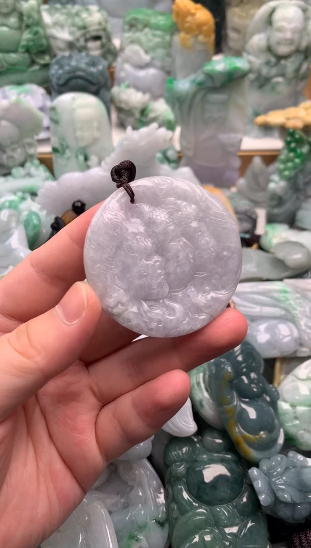 吊坠(不含链)未镶嵌翡翠1