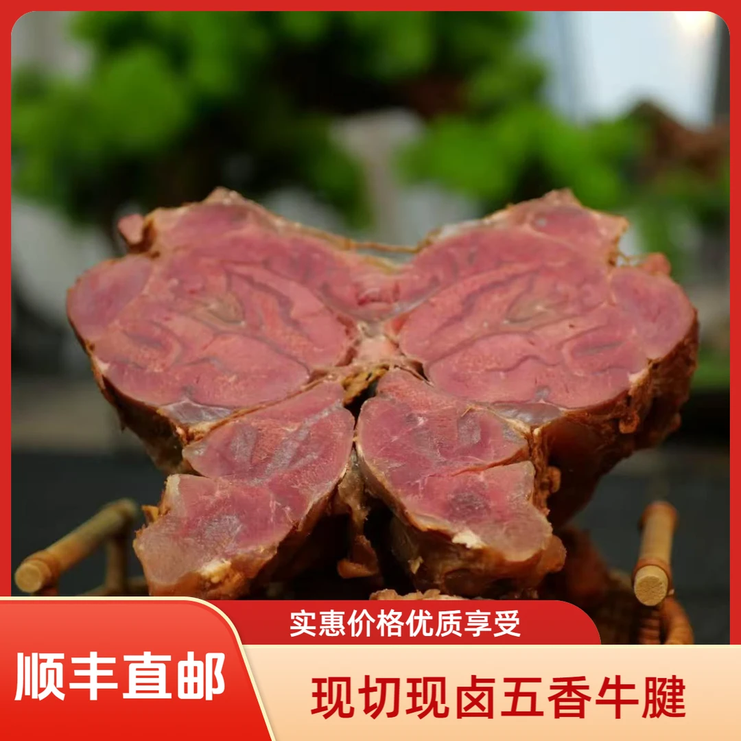 河南特产五香酱卤牛腱 现卤现发 真空包装 顺丰包邮