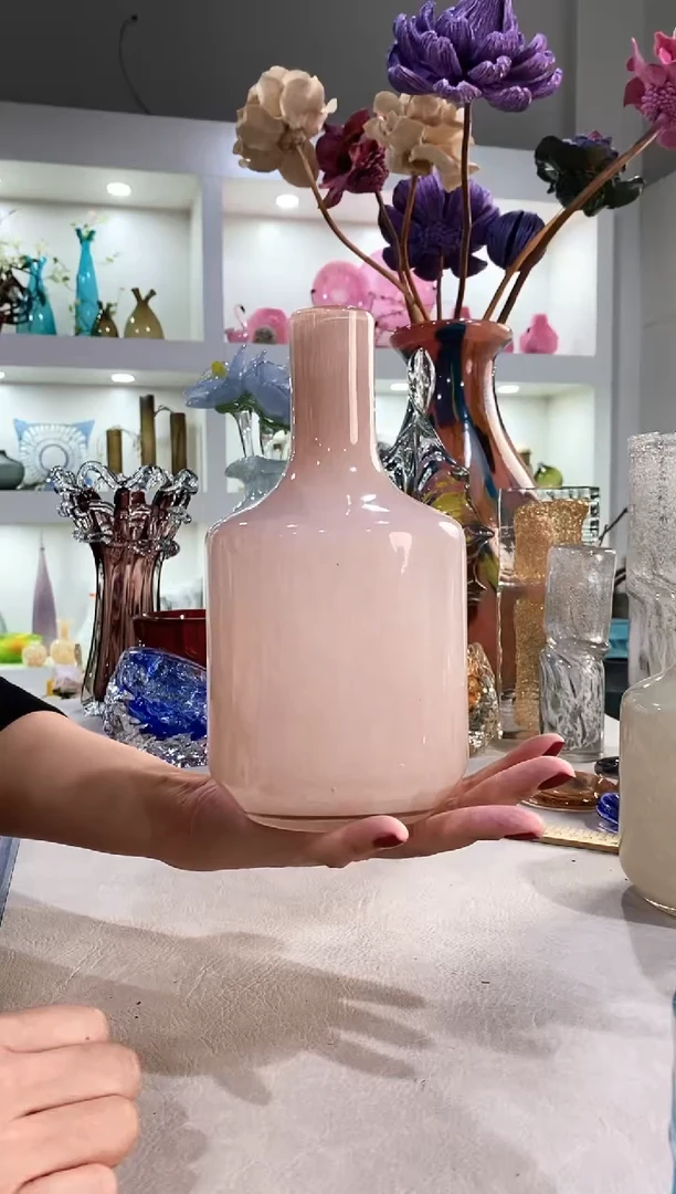 慕忆家手作琉璃花瓶