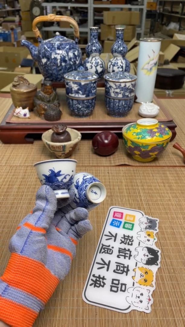 91号有一只瑕疵了中古物品谨慎参拍直播链接