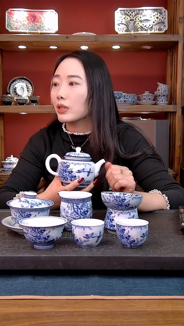 简装家用款7件套 白瓷陶瓷茶具