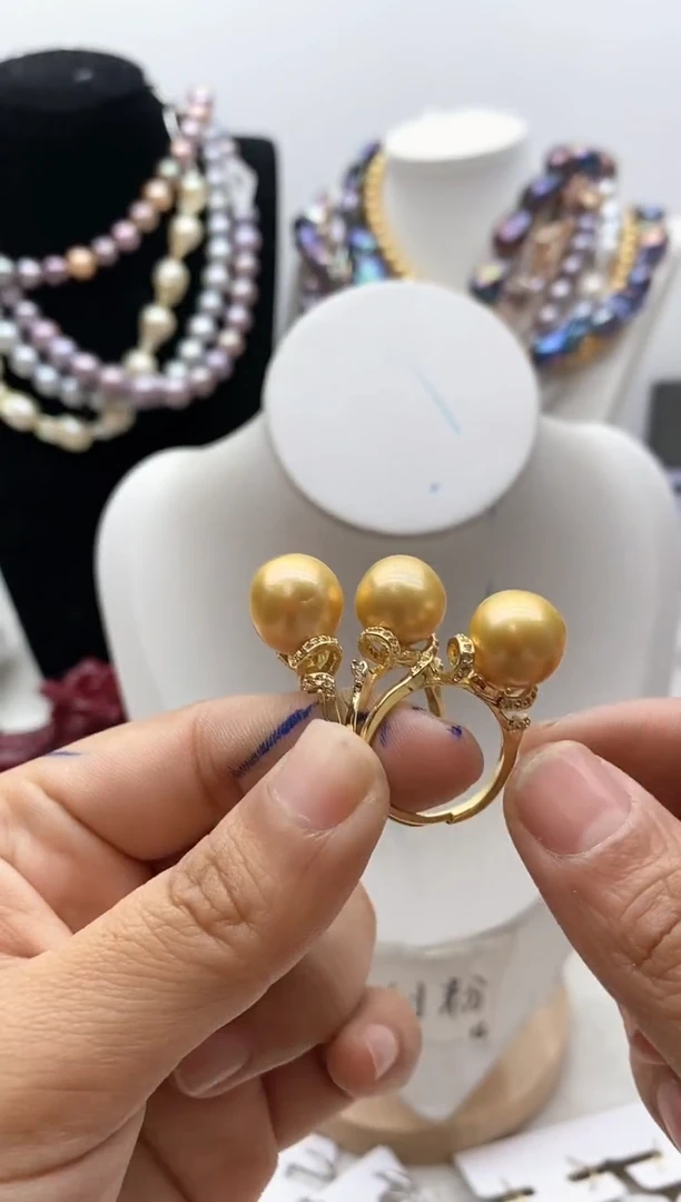 【闪购商品】淡水珍珠颈饰钛钢65