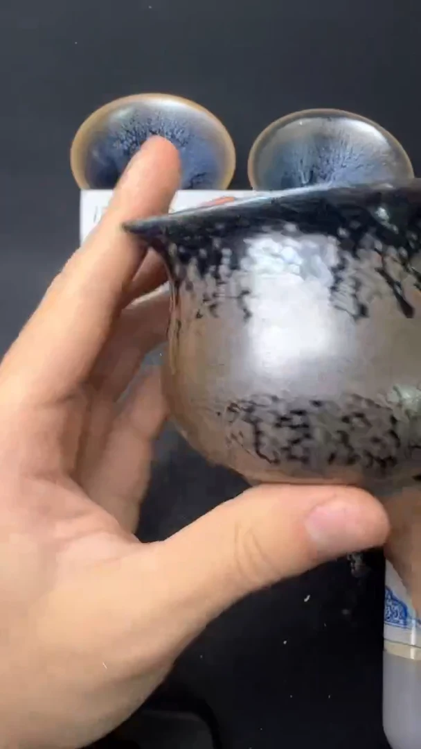 【闪购商品】茶盏建窑建盏微瑕三只39