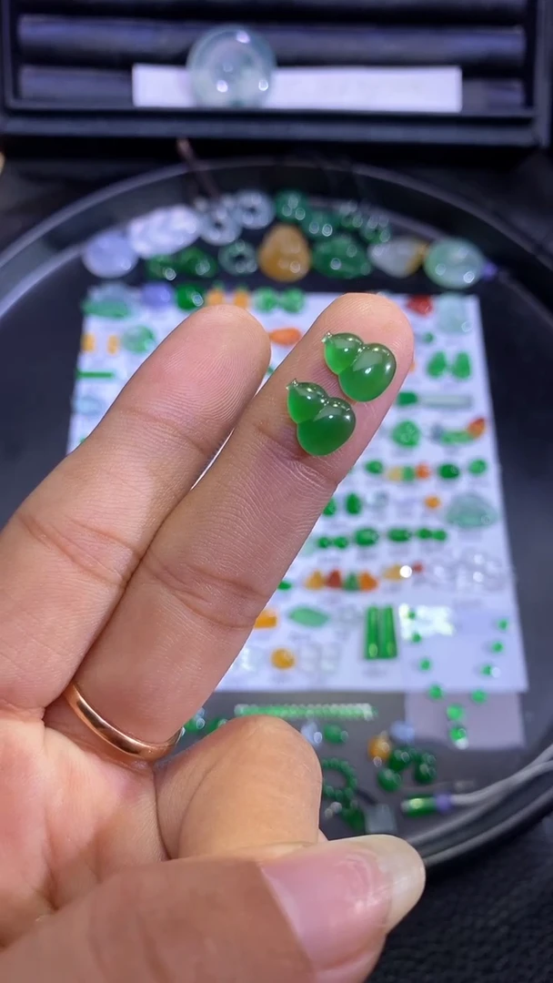 未镶嵌挂件翡翠葫芦
