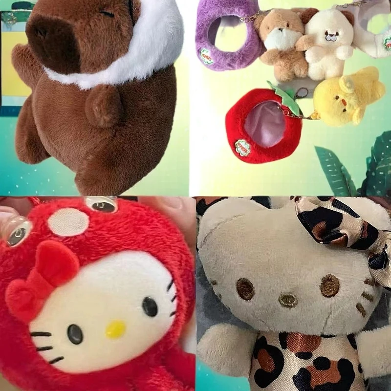 【多种卡通毛绒挂件混款】直播间拆选（拍一拆三选二）