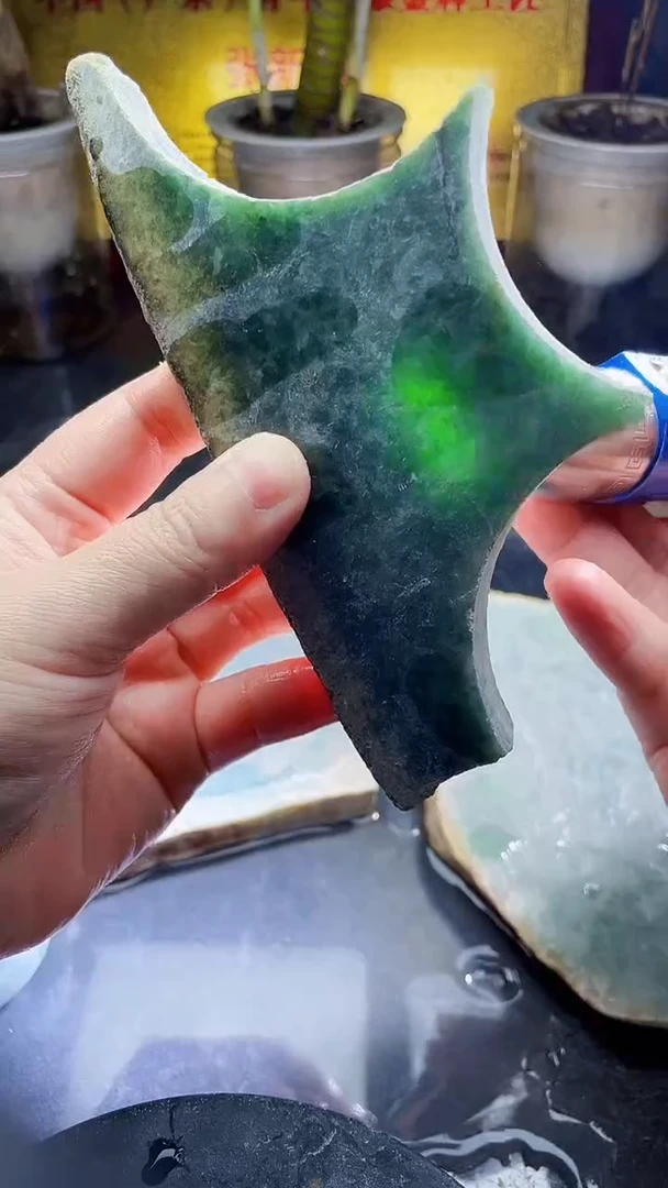 未镶嵌挂件翡翠小玲49