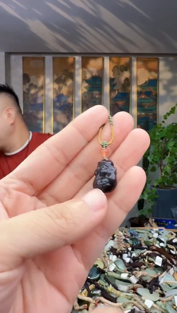 未镶嵌和田玉挂件拍一发一