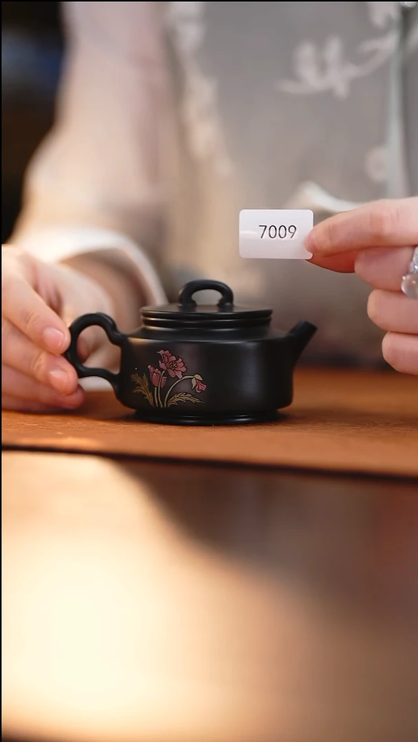 雲梦茶器紫陶茶壶7009