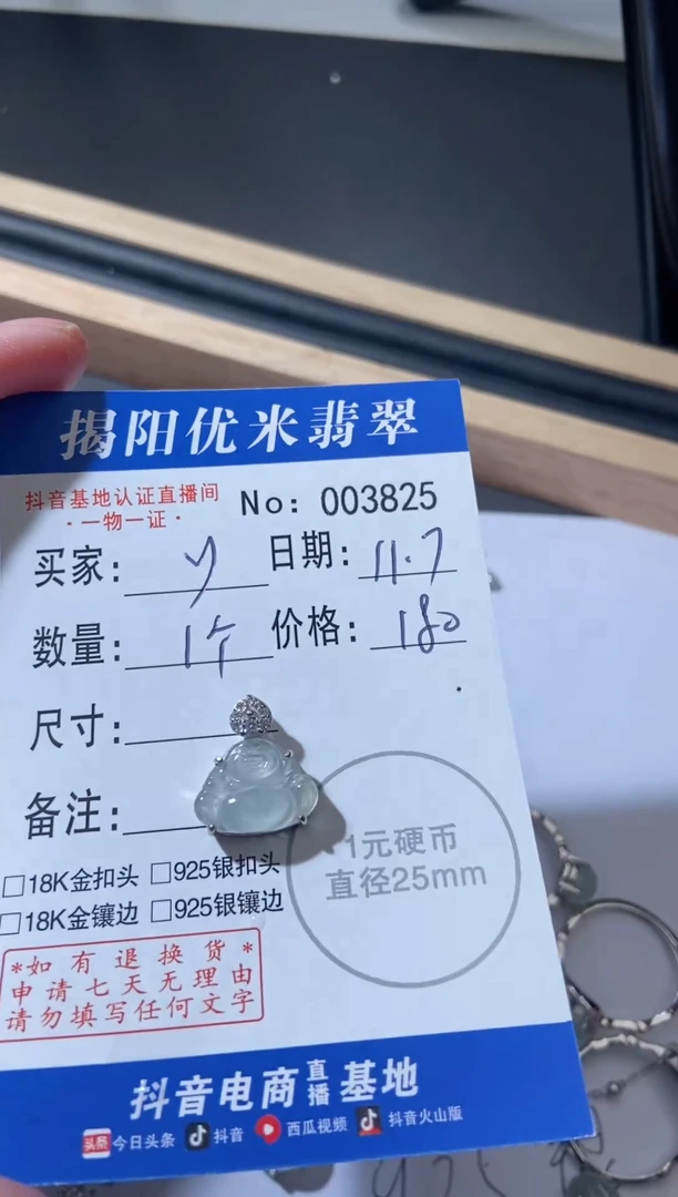 颈饰银S925镶嵌翡翠D***y银S925镶嵌