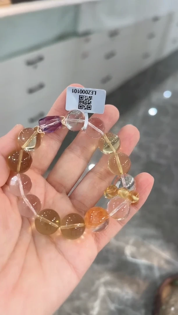 水晶手串未镶嵌手串