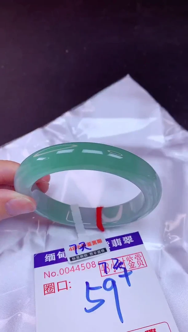 未镶嵌手镯翡翠59（7天无理由退换 ）
