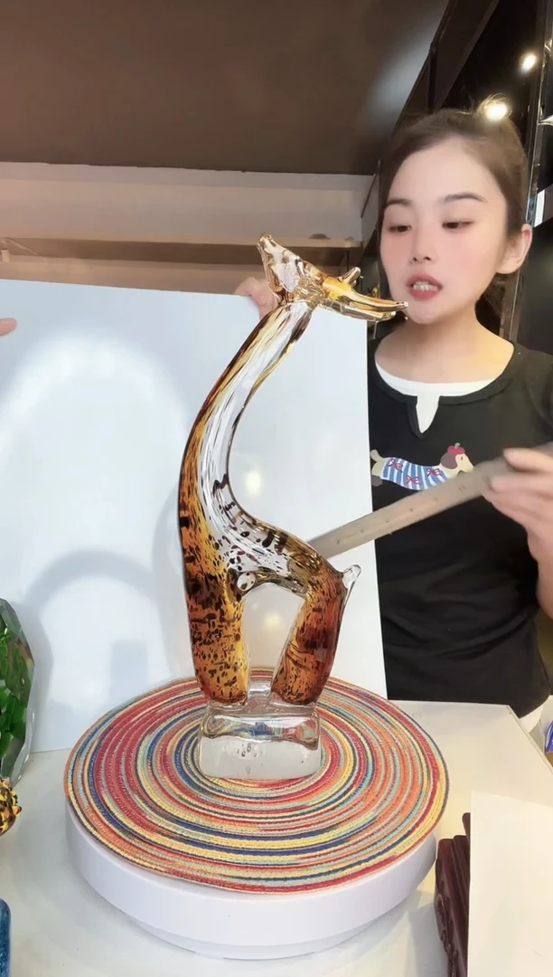 【闪购商品】茶盏纯手工非遗琉璃摆件家居摆件