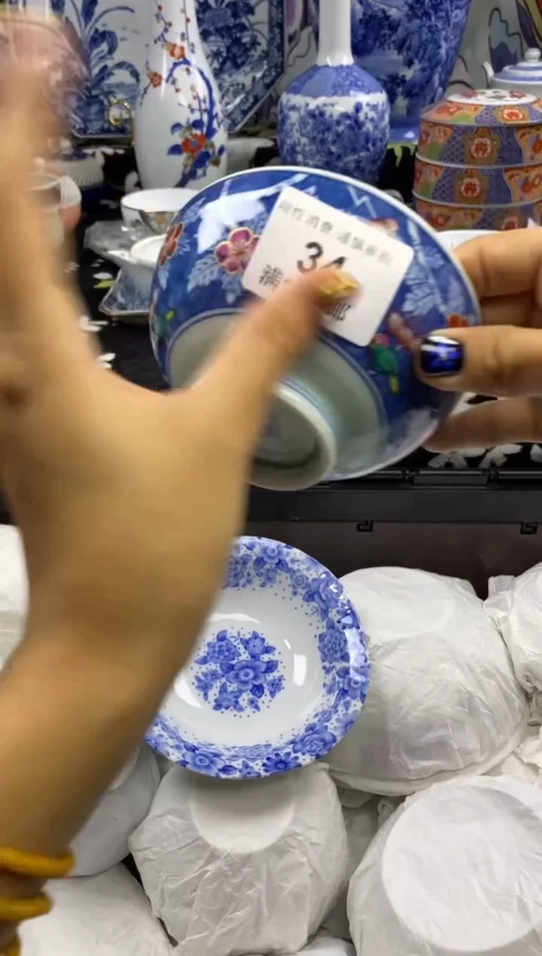 瓷片花*瓷色工艺品品品品034