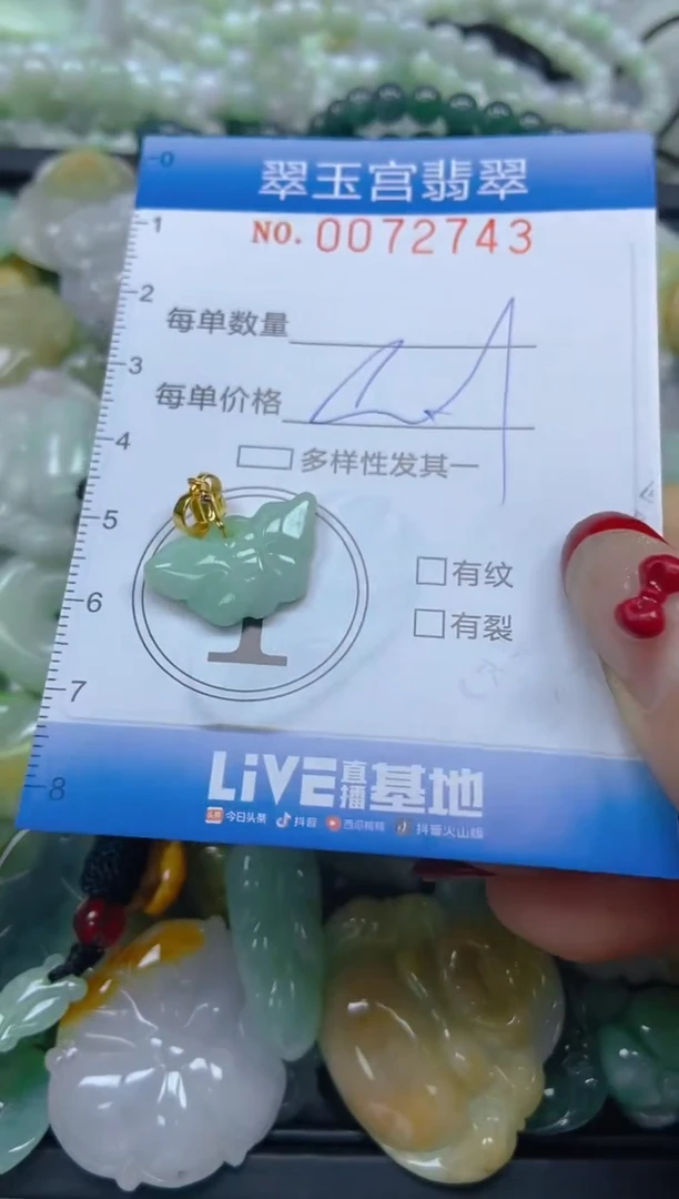 【闪购商品】翡翠颈饰未镶嵌闪购0072743