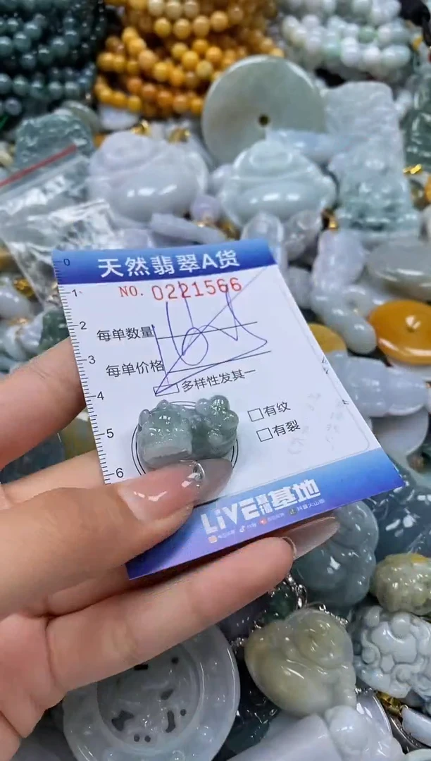 翡翠未镶嵌颈饰闪购0221566多样性发其一
