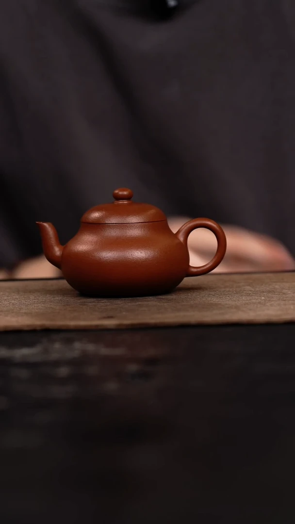 茶壶紫砂原矿手工壶110CC