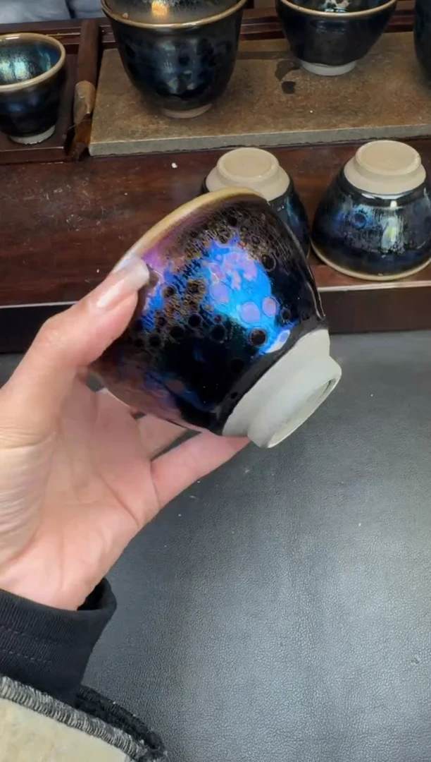 茶盏徐祖亮彩曜盏190