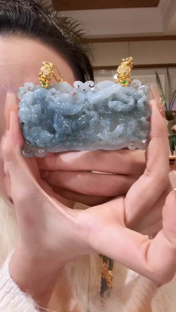 【闪购商品】翡翠颈饰未镶嵌国风