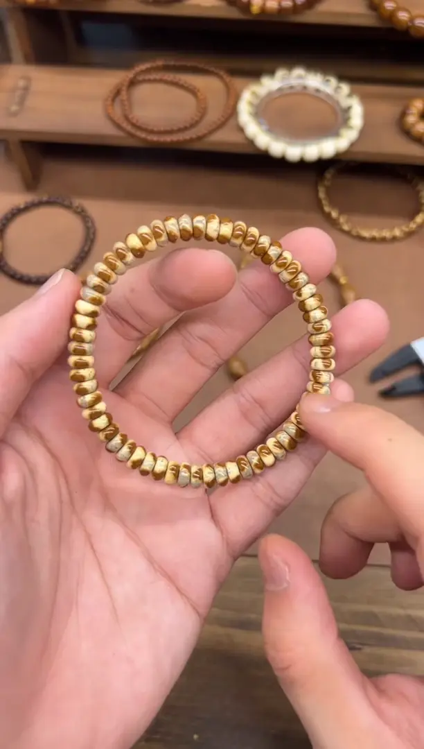 手串紫金鼠卡7哈皮实心算盘 有气孔
