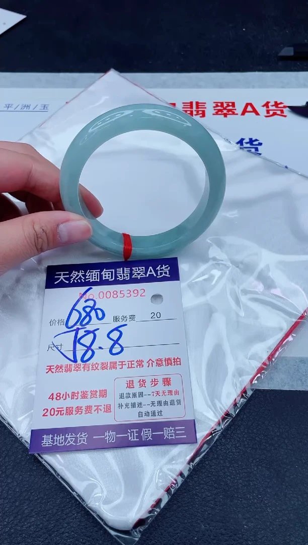 未镶嵌手镯翡翠680.00