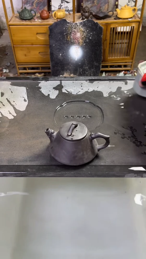 茶壶紫砂直播间随机瑕疵壶