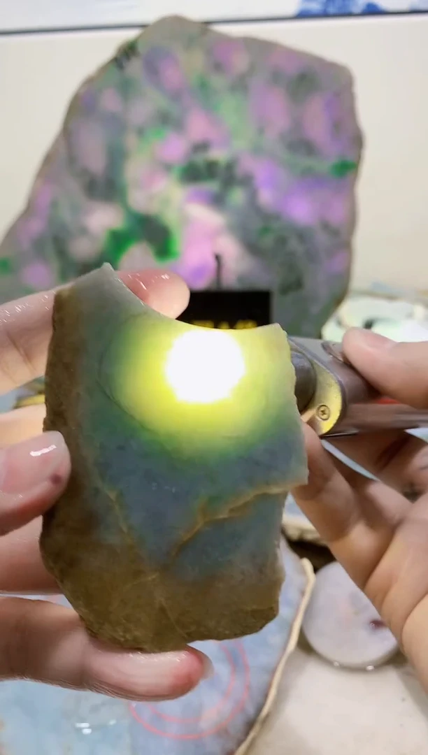 裸石翡翠0蒙0翡翠珠宝435